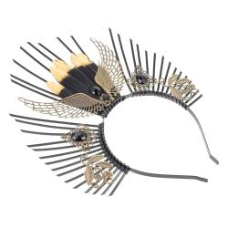 Yardenfun Unsere Dame Schicke Haarreifen Party Haar Accessoire Party Stirnband Exquisites Stirnband Haardekoration Dekoratives Stirnband Damen Haar Accessoire Elegantes Haarband von Yardenfun