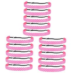 Yardwe 15 Stk Elastisches Stirnband Haarschmuck Liebe Flanell Kopfbedeckung Fräulein von Yardwe