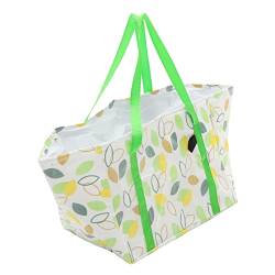 Yardwe Picknicktasche Pizzabeutel Tasche für Picknick-Lebensmittelbehälter Lunch-Aufbewahrungstasche tragbare Campingtasche faltbar Lebensmittelbeutel Liefertasche Bento-Tasche Lunchpaket von Yardwe