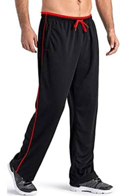 YawYews Herren Jogginghose Sommer Leicht Trainingshose Sporthose Lange Gym Hose Sweatpants Laufhose Herren Lang von YawYews