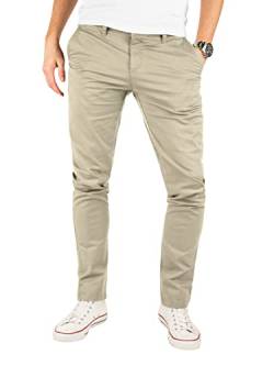 Yazubi Chino Herren Hose - Modell Kyle by Yzb Jeans - Business Männer Chinohose mit Stretchanteil, Beige (Plaza Taupe 161105), W29/L30 von Yazubi