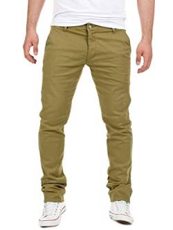 Yazubi Chino Hose Herren Dustin - Männer Chinohose by Yzb Jeans - Baumwoll Chinojeans, Grün (Dusky Green 4R170517), W29/L34 von Yazubi