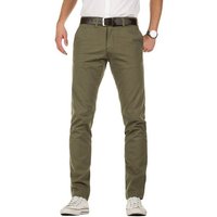 Yazubi Chinohose Kyle Chino-Hose mit Gürtel von Yazubi