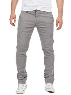 Yazubi Dustin - Chinohosen Für Männer - Stretch Herren Chino Stoffhosen - Chinojeans, Grau (Gull 4R173802), W29/L32 von Yazubi