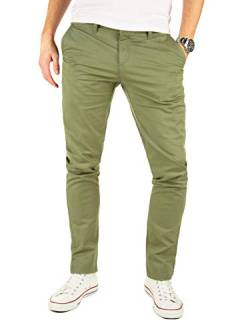 Yazubi - Grüne Chino Herren Hose - Business Chinohosen Für Männer Mit Stretch - Chino Kyle by Yzb Jeans, Grün (Dusky Green 4R170517), W29/L34 von Yazubi