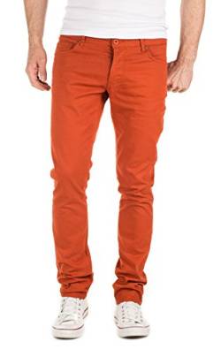 Yazubi Herren Chino Hose Simon Slim fit, Orange (Burnt Brick 181350), W29/L32 von Yazubi