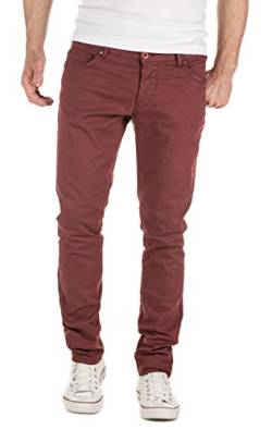 Yazubi Herren Chino Hose Simon Slim fit, Rot (RED Mahogany 191521), W31/L34 von Yazubi