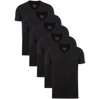 Yazubi T-Shirt modisches Shirt Mythic (Spar-Set, 5er-Pack) bequemes T-shirt mit V-Ausschnitt von Yazubi