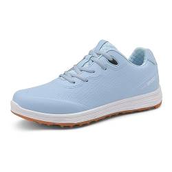 Golfschuhe Herren Outdoor Wasserdicht Atmungsaktiv Anti-Rutsch-Golfschuhe für Männer und Frauen von Ybberik