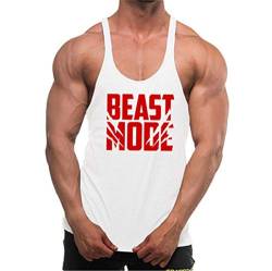 YeeHoo Herren Männer Bodybuilding Gym Muskelshirt Stringer Tank Top ideal für Sport Fitness von YeeHoo