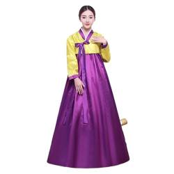 Yellcn Koreanische Mode alte Kostüme Frauen Hanbok Kleid traditionelle Party Asian Palace Cosplay Performance Kleidung (Color : Color10, Size : XL) von Yellcn