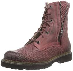 Yellow Cab Damen Officer W Biker Boots, Rot (Bordeau), 37 von Yellow Cab