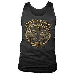 Yellowstone Offizielles Lizenzprodukt Protect The Family Herren Tank Top Weste (Schwarz), Groß von Yellowstone