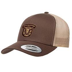 Yellowstone Offizielles Lizenzprodukt We Don't Choose The Way Premium Trucker Cap (Braun-Khaki), Einheitsgröße von Yellowstone