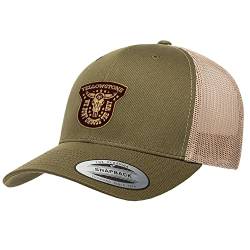 Yellowstone Offizielles Lizenzprodukt We Don't Choose The Way Premium Trucker Cap (Olive-Khaki), Einheitsgröße von Yellowstone