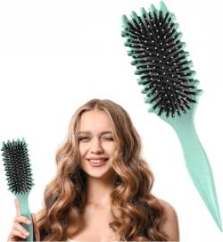 NeuerStil Bounce Curl Brush, Wet Hair Curling Brush Set - Die ultimative Bürste für lockiges Haar, ideal für lockiges Haar, ein unverzichtbares Werkzeug für Frauen, um lockiges Haar zu stylen (Size : von Yezelend