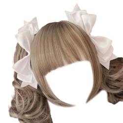 1 Paar modische Haarspangen mit eleganter 3D-Schleife, Haarnadel, Party, Cosplay, zum Präsentieren Ihrer persönlichen Haar-Accessoires für Mädchen von Yfenglhiry