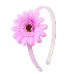 Blumen-Stirnband für Mädchen, für Frühling, Sommer, Strand, rutschfest, Sonnenblumen-Haarband, Partyhut-Stirnband von Yfenglhiry