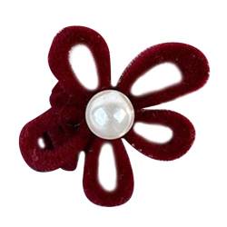 Haarnadel für Mädchen, Beflockung, Kopfschmuck, Sommer, Haarschmuck, Blume, Beflockung, Blume, Haarnadel, Beflockung, Entenschnabel, Haarspange von Yfenglhiry