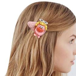 Haarspange für Mädchen, lustige Haarspange, Y2K, bezaubernder Kopfschmuck, Haarschmuck, Clown-Cartoon-Clip, Haarnadel, Mädchen-Haarbänder von Yfenglhiry