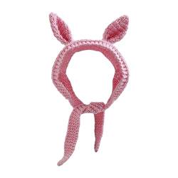 Häkel-Stirnband für Mädchen, elastischer Haarschal, hohles Stirnband für Frauen, modisches Fotografieren, Haar-Accessoire, Stirnband, Make-up-Stirnband zum Waschen des Gesichts von Yfenglhiry