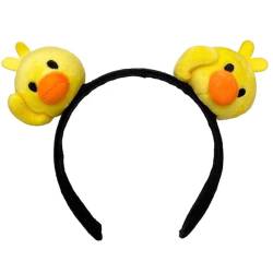 Modisches Haarband für Mädchen, Cartoon- und weiches Haarband, zeigen Sie Ihr persönliches süßes Enten-Stirnband von Yfenglhiry