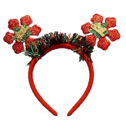 Stirnbänder mit weihnachtlichem Tierhorn, Haarschmuck für Mädchen und Damen, Feiertagsparty, Kopfbedeckung, Damen-Haarwerkzeug von Yfenglhiry