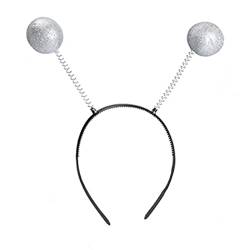 Yfenglhiry Alien HeadBopper MartianHeadband Alien Antenne Stirnband Weltraumantenne Stirnband Halloween Alien Stirnband Metallic Martianantenna Stirnband von Yfenglhiry