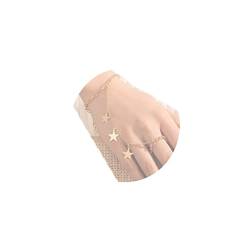 Yheakne Boho Star Finger Armband Gold Slave Armband Vintage Fingerkette Armband Minimales Ringarmband Alltagsarmband Handkette Schmuck für Frauen und Mädchen von Yheakne