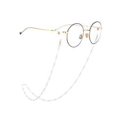 Yienate Bohemia Damen Brillenketten mit Perlen Brillen-Zubehör Brillen-Halter – Brillenband-Halter – Sonnenbrillen-Retainer Strap (Gold) von Yienate