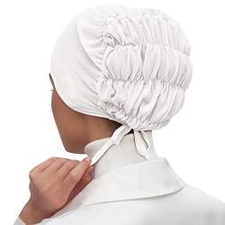 Einfarbige Netzbandage für Damen, atmungsaktiv, elastischer Gürtel, Kappe, Schal, Kopftuch, Mädchen-Haarband (C-Silber, Einheitsgröße) von Yinguo