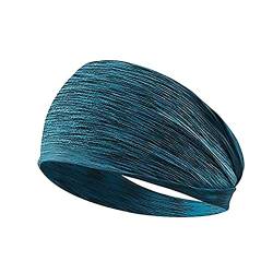 Stirnband für Herren, Damen, lässiges Yoga-Haarband, Sport, elastisch, schweißabsorbierend, Stirnband für lockiges Haar (L, Einheitsgröße) von Yinguo