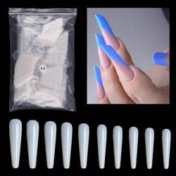 300 Stück Vollständige Abdeckung Falsche Nagel Tipps Drücken Sie Auf Nail Art Tipps DIY Nägel Tipps Sarg Falsche Nägel Geschenk Für Frauen 300 Stück Sarg Nägel Nägel Tipps Drücken Sie Auf Künstliche von Yisawroy