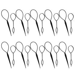 Topsy Hair Tail Tools Set Hair Braiding Tool Set 10Pair Topsy Tail Tools French Braid Making-Loop Tool For Hair Styling Hair Braiding Tool Set French Braid Women For Child von Yisawroy