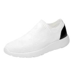 YisiNP Herren Damen rutschfest Freizeitschuhe Sneaker Sportschuhe Outdoor Atmungsakitv Leichtgewichts Slip On Laufschuhe von YisiNP