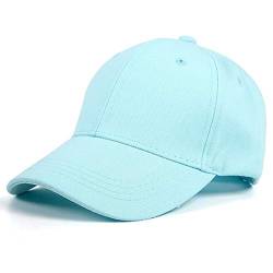 Yixda Baby Kinder Solide Baseball Kappe Junge Mädchen Outdoor Snapback Sport Cap (Cyan) von Yixda