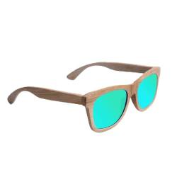 Ynport Bambus-Sonnenbrille für Herren/Damen, klassisches Design, mit Holz beschichtet, Vintage-Stil, Floating Eyewear von Ynport Crefreak