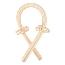 Lockenwickler Heatless Curling Rod Stirnband Band Seide Hairwear Lockenwickler Lazy Curling Keine Wärme Schlafen Weichen Curler for Mädchen Frau Styling Werkzeug Papilotten (Größe : Warm yellow) von YoGaes