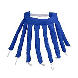 Lockenwickler Hitzeloser Lockenwickler, keine Hitze, hitzefreie Locken, Stab, Stirnband, Schlafkopfbänder, keine Hitze, Damen-DIY-Lazy-Haar-Styling-Werkzeuge Papilotten (Größe : Dark blue) von YoGaes