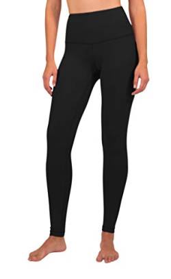 Yogalicious Super High Waist Soft Nude Tech Damen Leggings, Klassisches Schwarz, 71,1 cm, M von Yogalicious