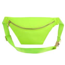 YogoRun Hüfttasche Damen Gürteltasche für Männer Nylon, neon green, Medium, Mode, Sport, Urlaub, Reisen, Alltag. von YogoRun
