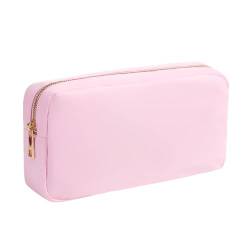 YogoRun Make-up-Tasche, Reise-Kosmetiktasche, Make-up-Tasche, Kosmetiktasche für Damen/Herren, Babyrosa, M, Preppy Fashion International von YogoRun