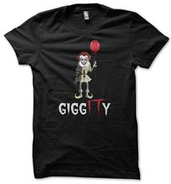 Giggity Herren Schwarzes T-Shirt S-XXXL (XL) von Yohjis Tees