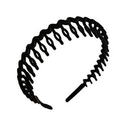 Wellen-Haarband für Frauen, Stirnband, Frauen, Haarbänder, Reifen-Clips, Damen-Accessoires, einfach, elastisch, rutschfest, Kopfbedeckung C von Yokawe