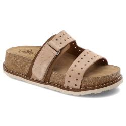 Beige Flip-Flops Yokono Flache Schuhe von Yokono