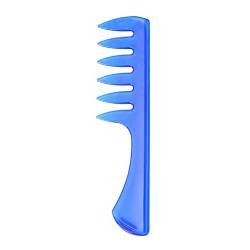 Breiter Zahnkamm mit Griff für Männer Retro -öl Hair Hair Kammshaarstyling Kamm Friseur für Salon Friseur Shop Home -gebrauch von YonYeHong