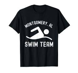 Montgomery Alabama Swim Team Riverfront Boot Brawl T-Shirt von Yonkboyz Apparel