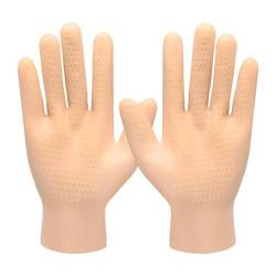 Feuchtigkeitsspendende Handschuhe für trockene Hände, weiches Silikon, feuchtigkeitsspendende Handschuhe, weich, raue Haut, Schwielen, Einheitsgröße, feuchtigkeitsspendende Handschuhe von Yooghuge