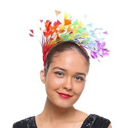 Damen Fascinator Hut Fascinator Hüte für Frauen Pillbox Hut mit Schleier Stirnband und Einer Gegabelten Clip Tea Party Kopfbedeckung Hochzeit Cocktail Tea Party für Frauen und Mädchen von Yookstar