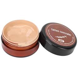 Tattoo Concealer Creme, Wasserdicht Tattoo Cover Up Make-up Haut Akne Flecken Sommersprossen Narben Cover Concealer für Männer Frauen 10ml von Yosoo Health Gear